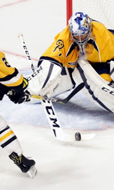 Fiala, Arvidsson score 2 each as Predators beat Penguins 5-1
